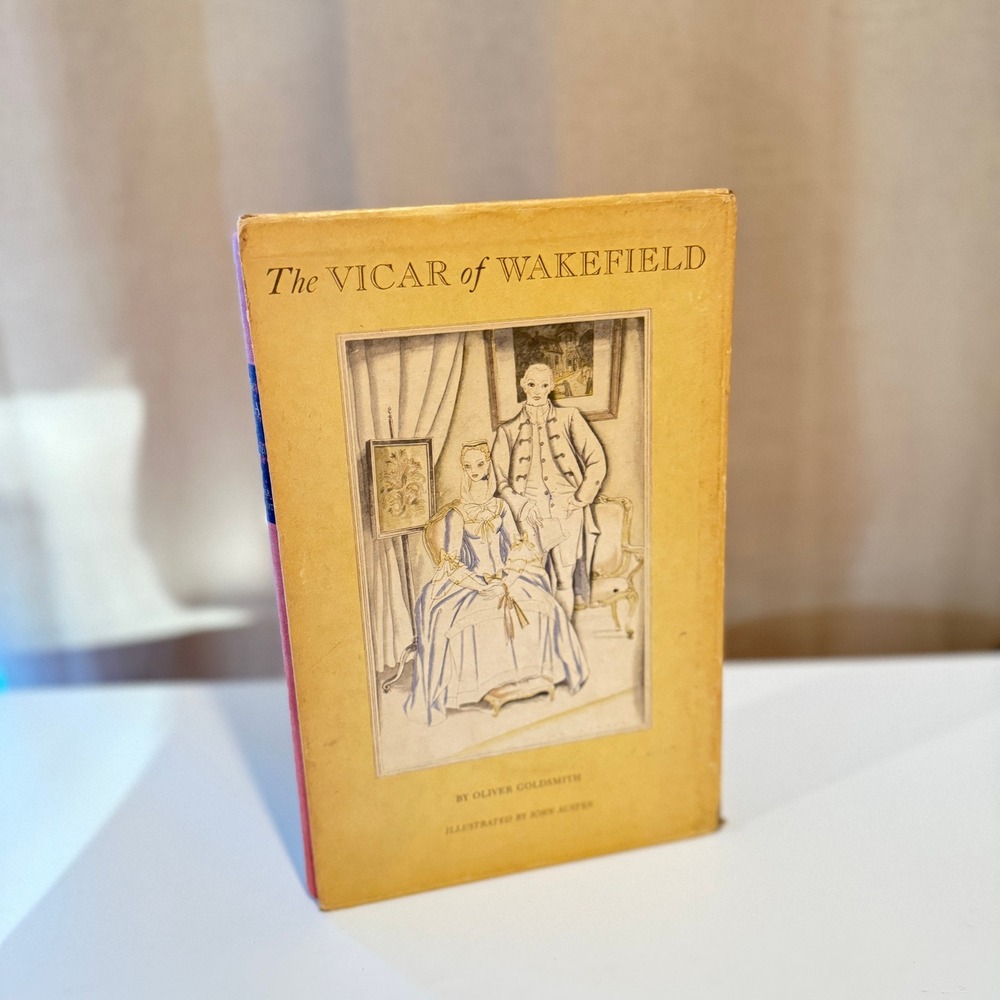 The Vicar of Wakefield Oliver Goldsmith Heritage Press 1939 Illustrated Slipcase